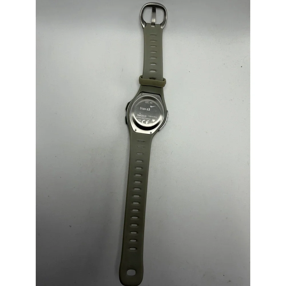 Nike Triax SM0013 Lipton New Battery GrayMens Digital Watch  41MM 8
